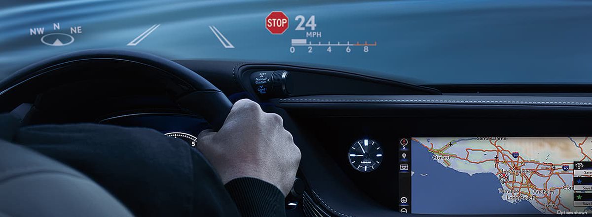 The #Lexus #RoadSignAssist helps provide upcoming road sign information to help you be a better informed, safer driver.