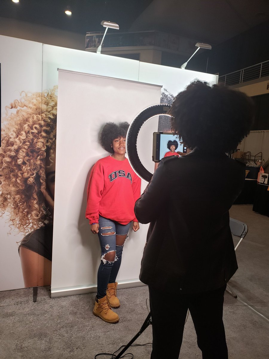 NBtboces's tweet image. Before, during and after!! #trendzoom19 #devacurl @BTCareerTechED @BroomeBOCES