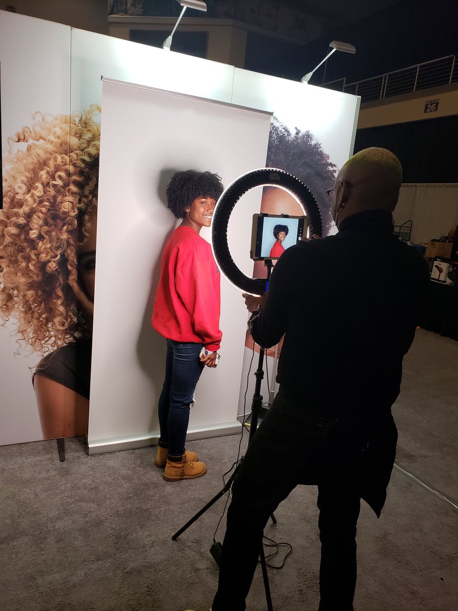 NBtboces's tweet image. Before, during and after!! #trendzoom19 #devacurl @BTCareerTechED @BroomeBOCES