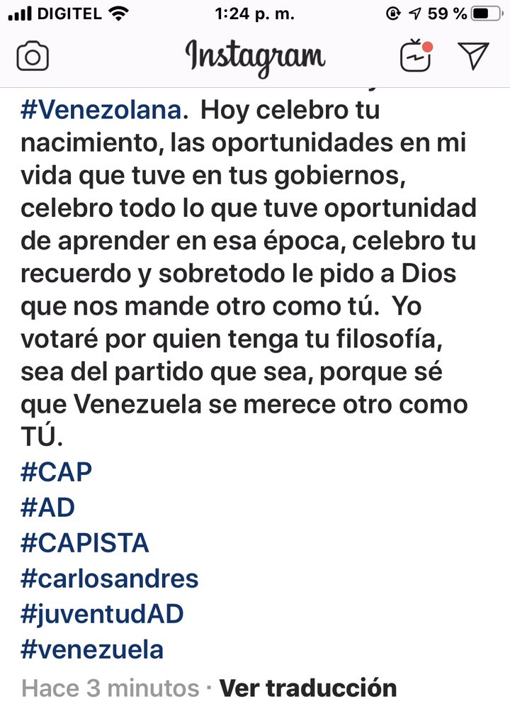 AinohaVen's tweet photo. #CAP 
#CarlosAndrésPérez 
#carlosandresista 
#AD https://t.co/htFRt6jWIL