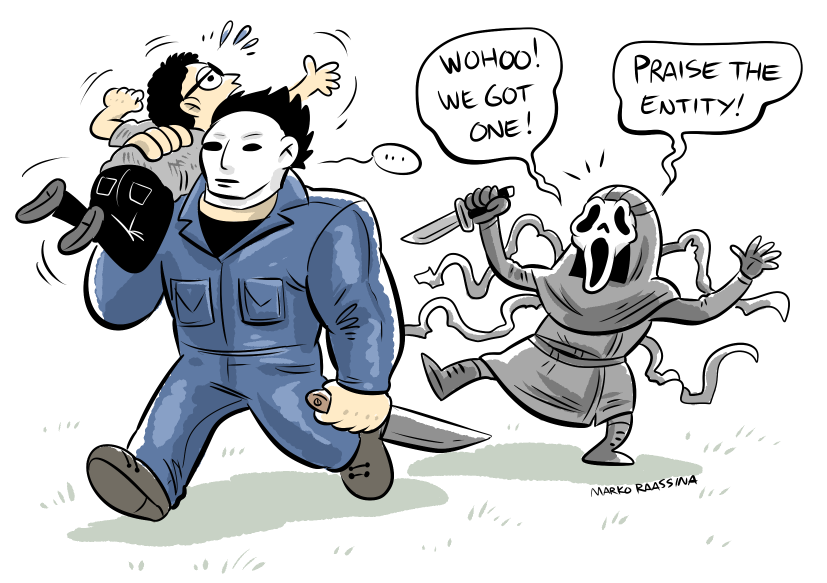 Adventures of Michael Myers and Ghostface #DeadbyDaylight 