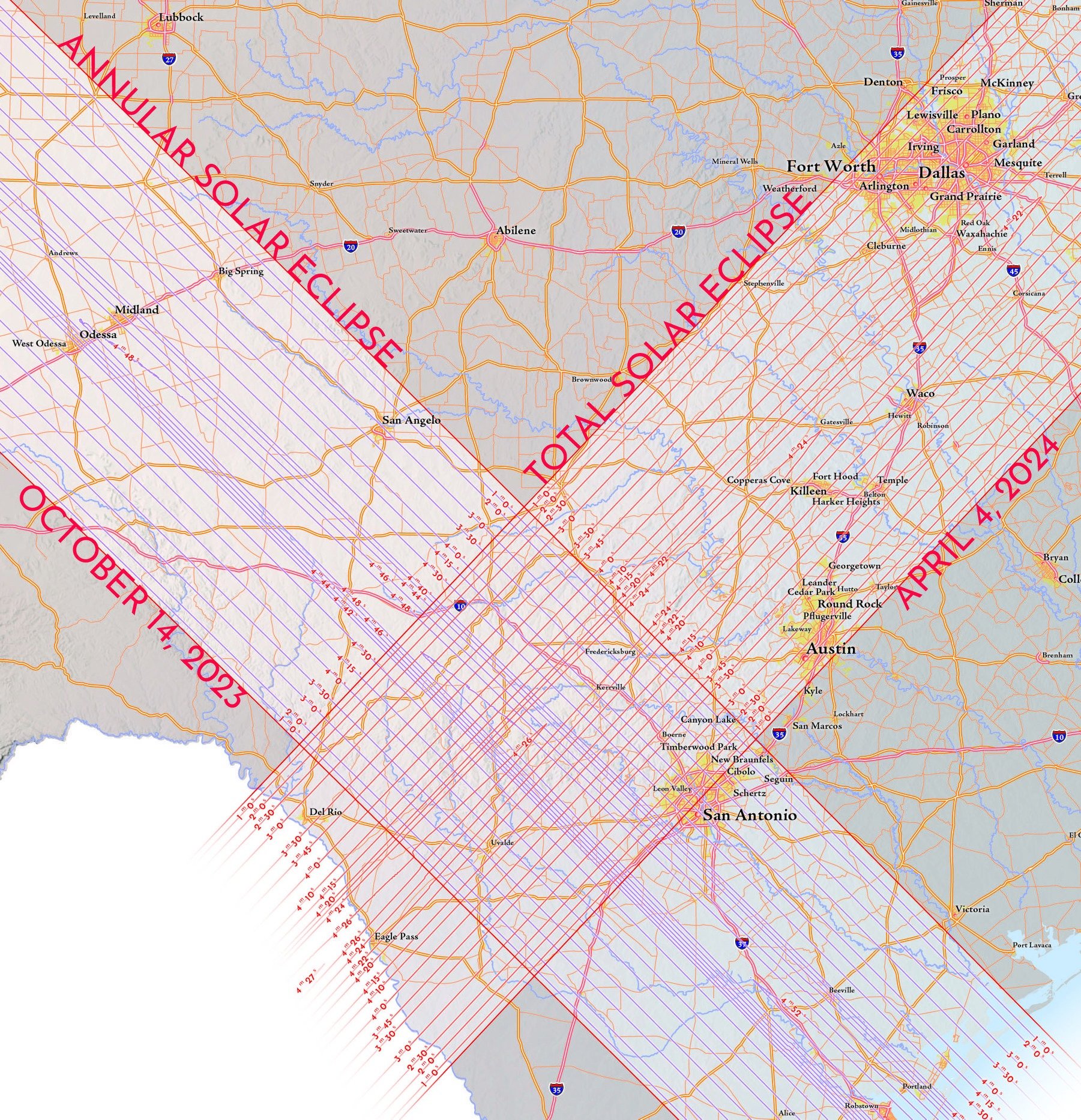 Dr. John Barentine FRAS 🐀 on Twitter "New map from AmericanEclipse