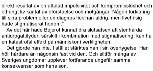 0x6502's tweet photo. Minns ni när Nils Bejerot vägrade ge sin egen son med ADHD läkemedelsbehandling av narkotikapolitiska skäl (vilket slutade med att sonen tog sitt liv)? https://t.co/QAJwz0naTg