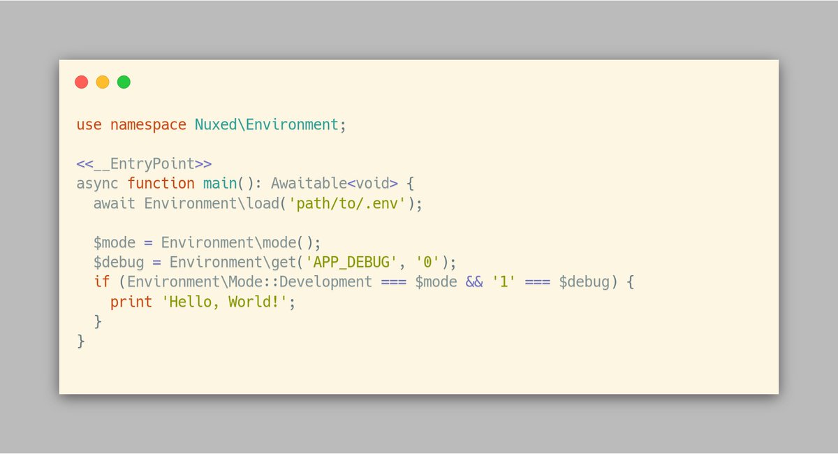 Nuxed Framework tweet media