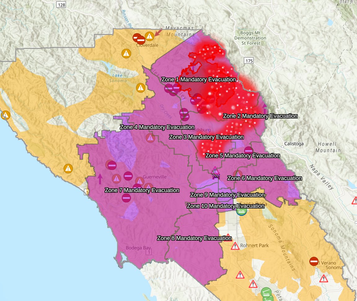 Sonoma Fire Info tweet media