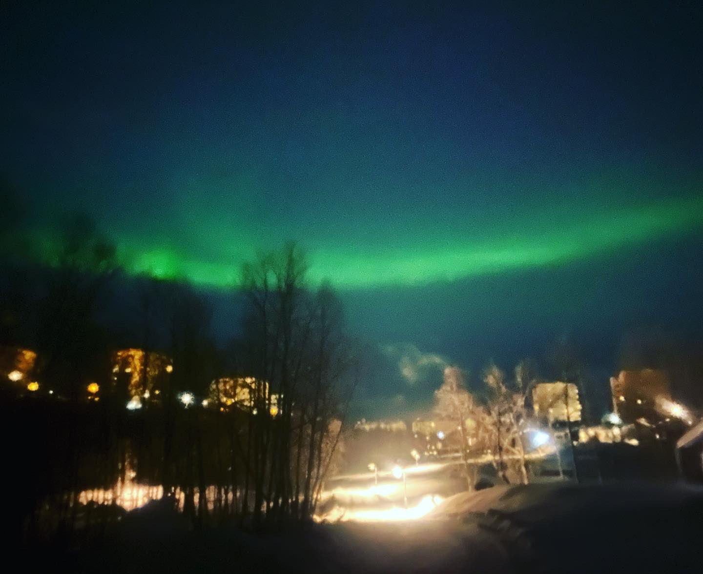 猫田リリ スウェーデンのキルナでもオーロラハント オーロラ 北欧旅行 Aurora Kiruna T Co Bo7ngtxjzr Twitter