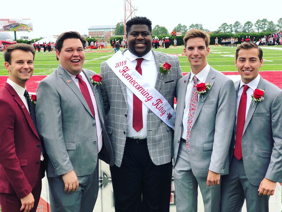 Congratulations to our brothers that were on the Homecoming Court this week, especially Mr. Brady Levron who was crowned the 2019 Nicholls State University Homecoming King! What an awesome honor given to the most fitting person! We are so proud of you, Brady! ΦΑ, brother!