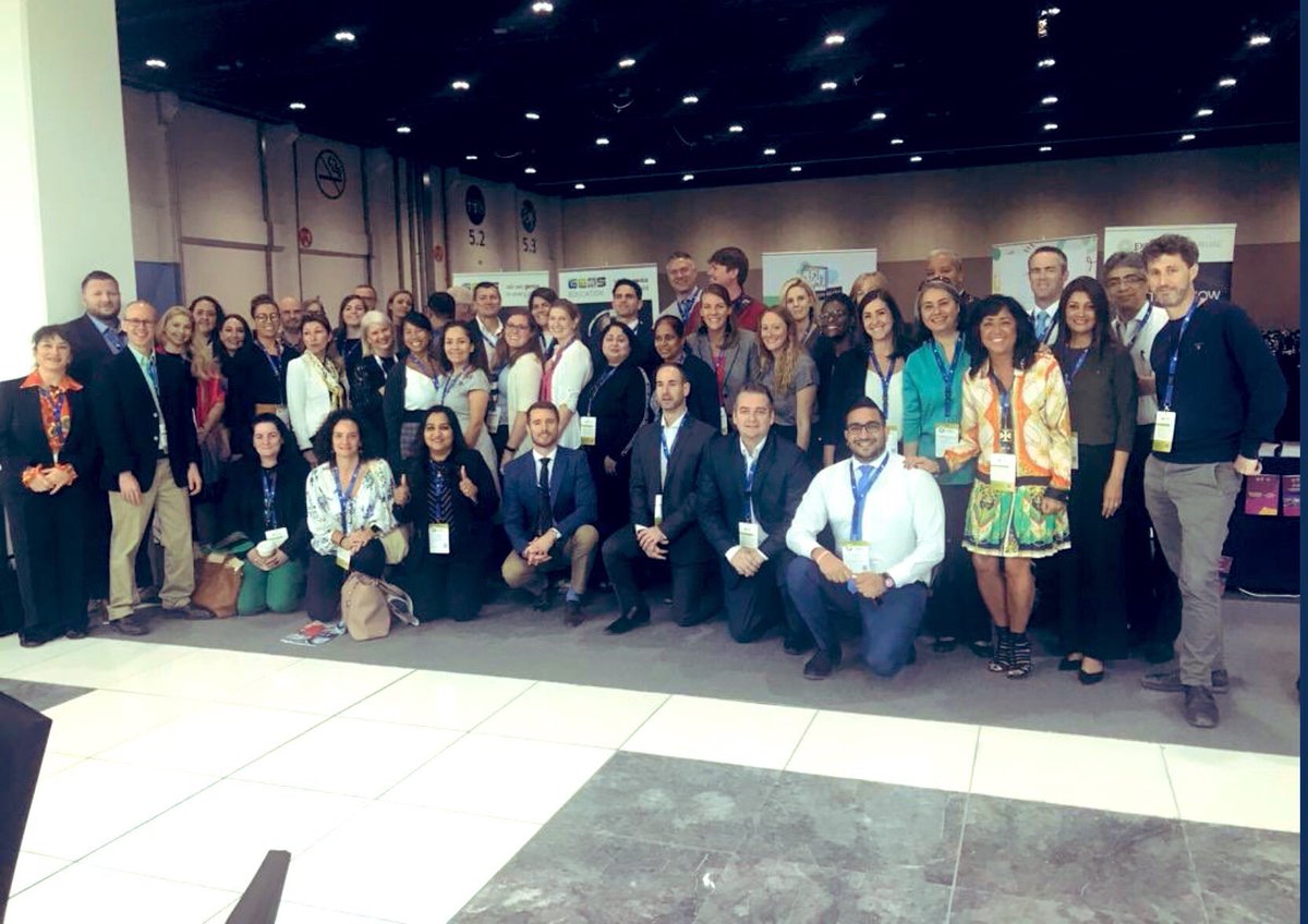 WaltersNic's tweet photo. Great representation from @GEMSEducation at #IBAD2019. Lots of great takeaways to strengthen provision for our #IBGeneration students. https://t.co/StmWQAtfya