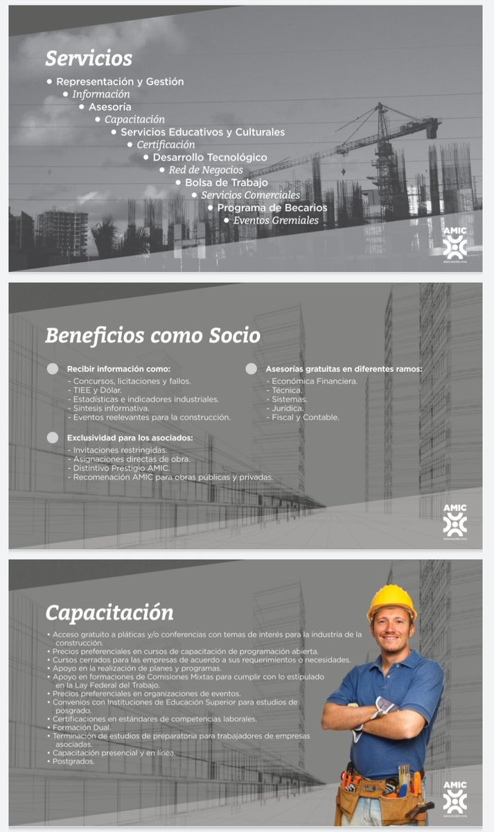 ¡Afíliate! Unidas, las Mipymes de la Construcción seremos un referente para Oaxaca y México. #AMICOaxaca #SomosAmic <a href="/AMICNacional/">AMIC Nacional</a>