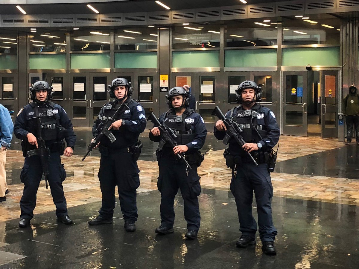 Our #NYPD Counterterrorism Officers are posted around #NYC every