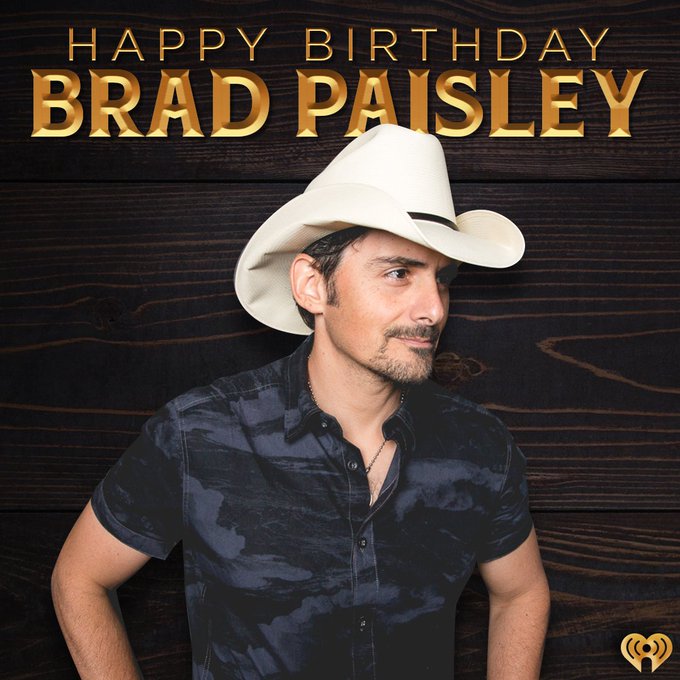 Brad Paisley’s Birthday Celebration | HappyBday.to