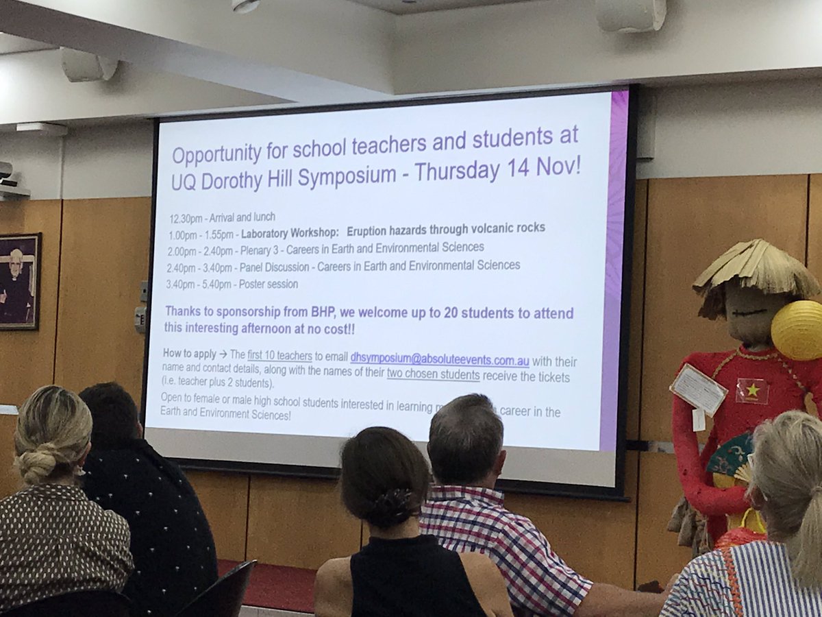 Great opportunity for teachers and students offered by Dr Teresa Obide and sponsored by BHP #BCEStemshowcase