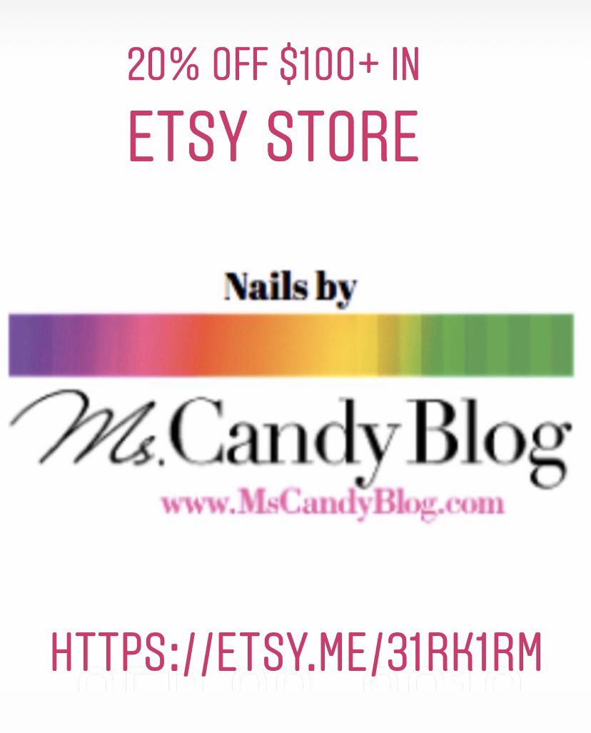 Shop my sale: 20% off when you spend $100. etsy.me/2q08A8Q #pressonnails #acrylicnails #fakenails #nailgloves #rhinestonenails #blingnails #holiday #gift #sale #discount #holidayshopping