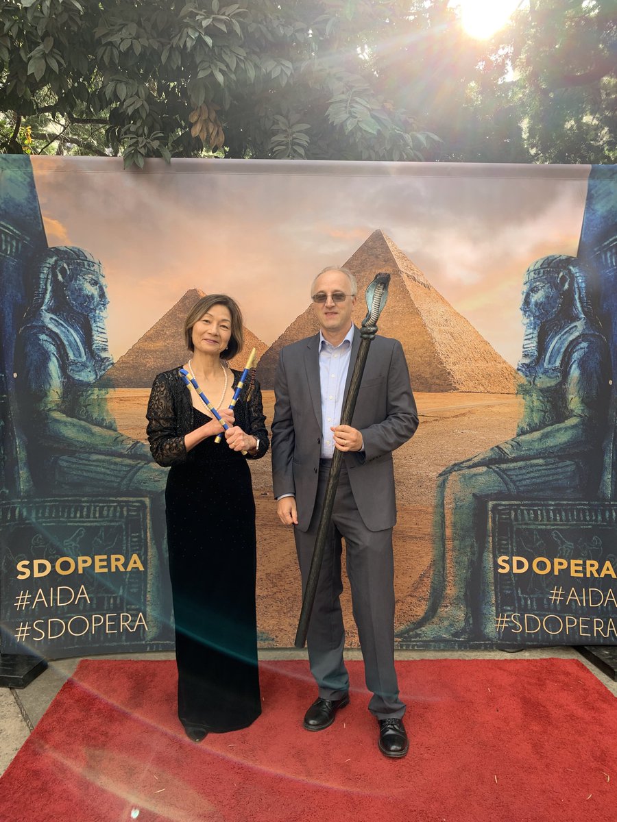 Great performance of AIDA@sdopera #AIDA#sdopera