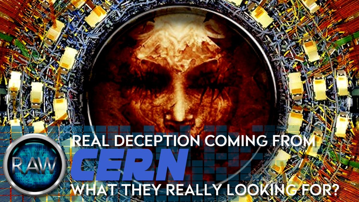 Why is Cern Really Looking For The God Particle?
youtube.com/watch?v=6Oq2Pu…

#Cern #cerndeception #DarkMatter #GodParticle #Raw #TheRawNews
