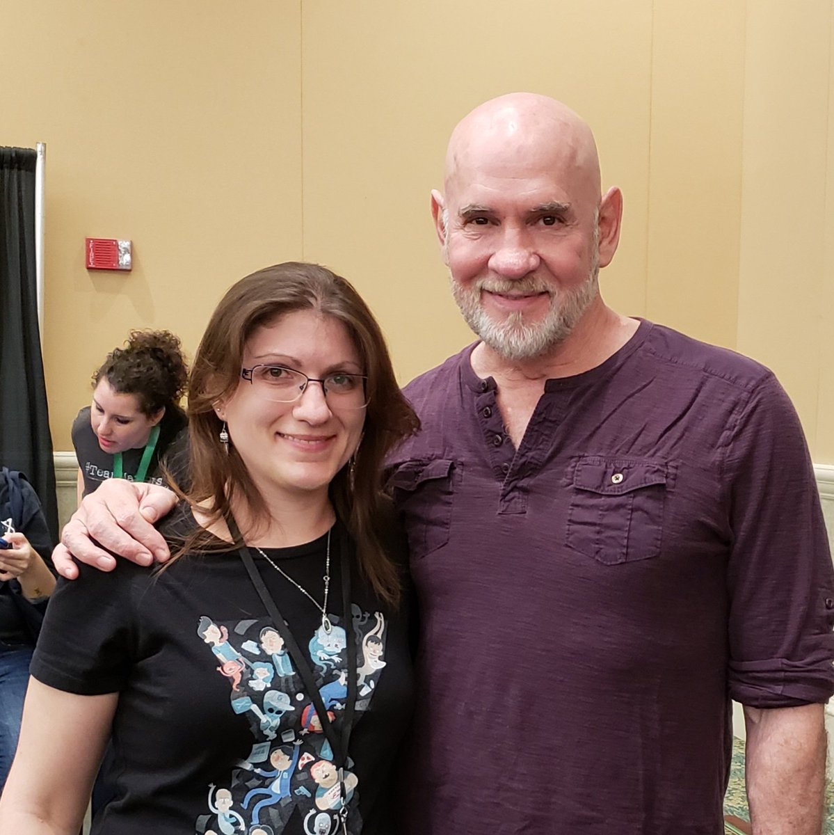 rainknight's tweet photo. These people were pretty cool, too, I guess. ๐ (Seriously, they were all fantastic, and my first experience meeting Annabeth was amazing. ๐) #SpookyXF https://t.co/LM0ZNAp8MU