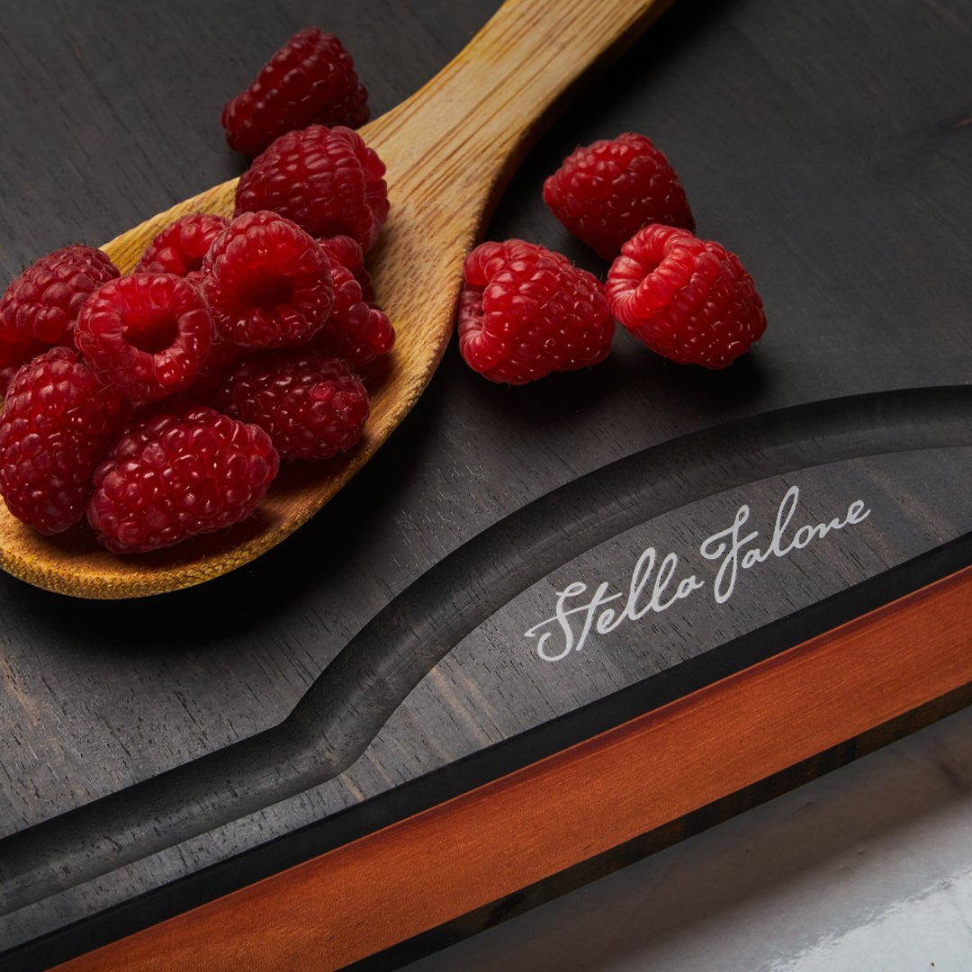 stellafalone's tweet photo. Each ebony cutting board from Stella Falone features three-layer construction that provides two cutting surfaces around a central layer of wood to provide strength and durability. https://t.co/o6x1Pe25AA https://t.co/qQfngT53DZ