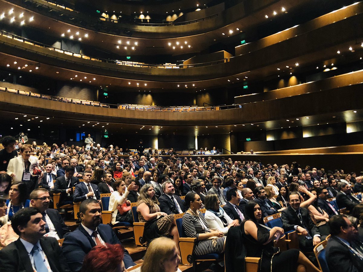 Todo listo para dar inicio a la Ceremonia de Inauguración de las Jornadas de Lima en el Gran Teatro Nacional #ASIPIenLima
