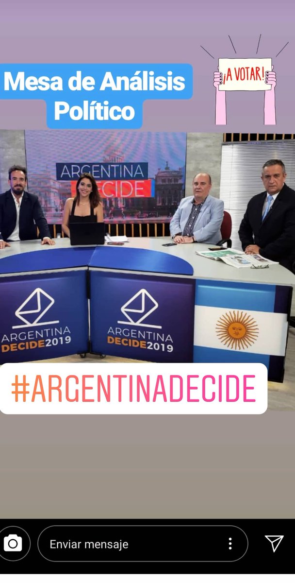 ximesalkind's tweet photo. #ArgentinaDecide @canal10cba https://t.co/gZUTGKZ1gX