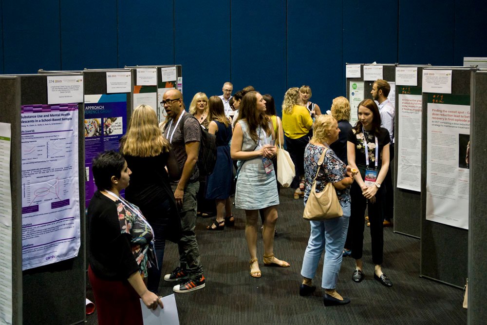 iaymh's tweet photo. Our poster sessions are great ways to learn and awesome conversation starters. Drop in at your next morning tea, lunch or afternoon tea break. #IAYMH2019 #youthmh https://t.co/yZVfO8Dd0v