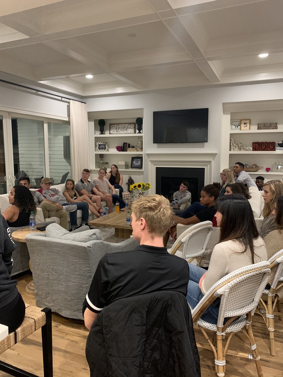 NCState_SAE's tweet photo. Great @NCSU_SAAC conversation, food, and fun at the Athletic Director’s house tonight. Thx to senior staff as well. https://t.co/T4T8oms8x3