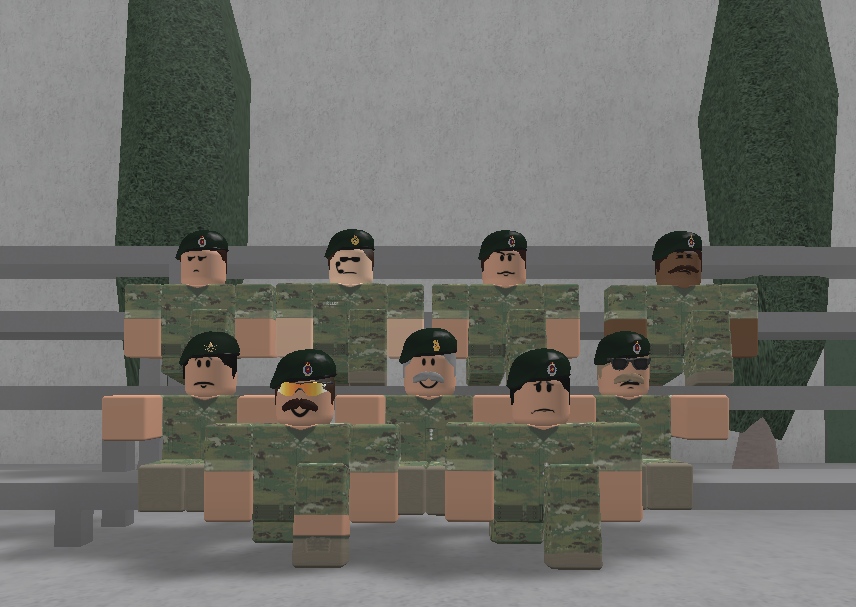 Roblox British Army Regiment Inspection Featuring 6 Regiments | Free