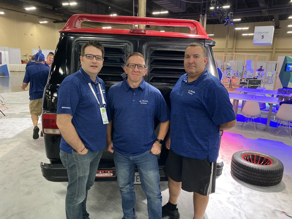 It’s good to reconnect with friends at #netappinsight2019 <a href="/tmacmd/">TMAC - (Tim McCarthy) - #NetAppATeam</a> <a href="/NetAppInsight/">NetApp INSIGHT</a> <a href="/NetAppATeam/">NetApp A-Team</a> #NetApp #NetAppINSIGHT #netappateam