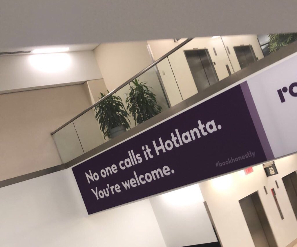 LillaBleu's tweet image. Everybody not from Atlanta: “Hotlanta”

ATL Airport: