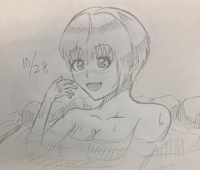 今日の描いたら出るという都市伝説#宮本フレデリカ 