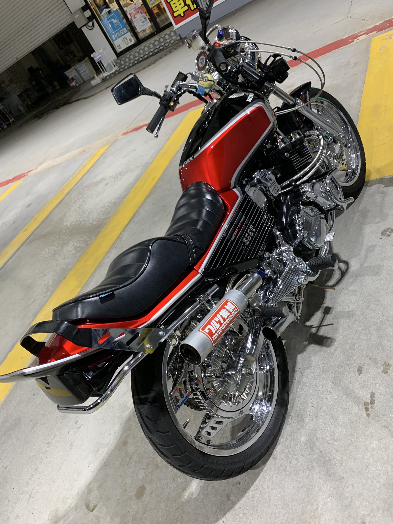 【2024年最新】大人気ブランドの人気アイテム  HONDA CBX400 外装セット❗️BEET❗️2型ライン❗️ソリッドロゴ パーツ