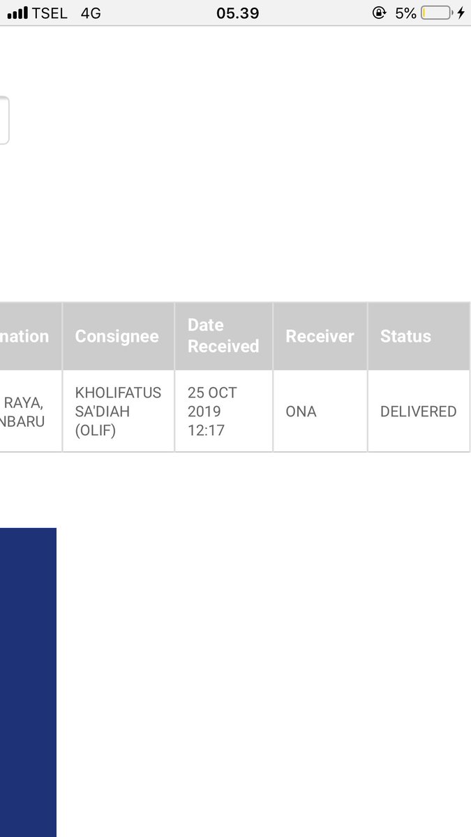 Selamat pagi <a href="/JNE_ID/">JNE Express</a> .Mohon bantuannya min .Jumat lalu dikirim paket ini ke saya .Tp pihak jne tdk menggubungi saya sama sekali saat pengiriman, pdhl saat itu saya dikantor.Dan sampai hari ini saya tdk bisa menemukan org yg bernama ONA ini karena mmg tdk ada nama ona di kantorku.