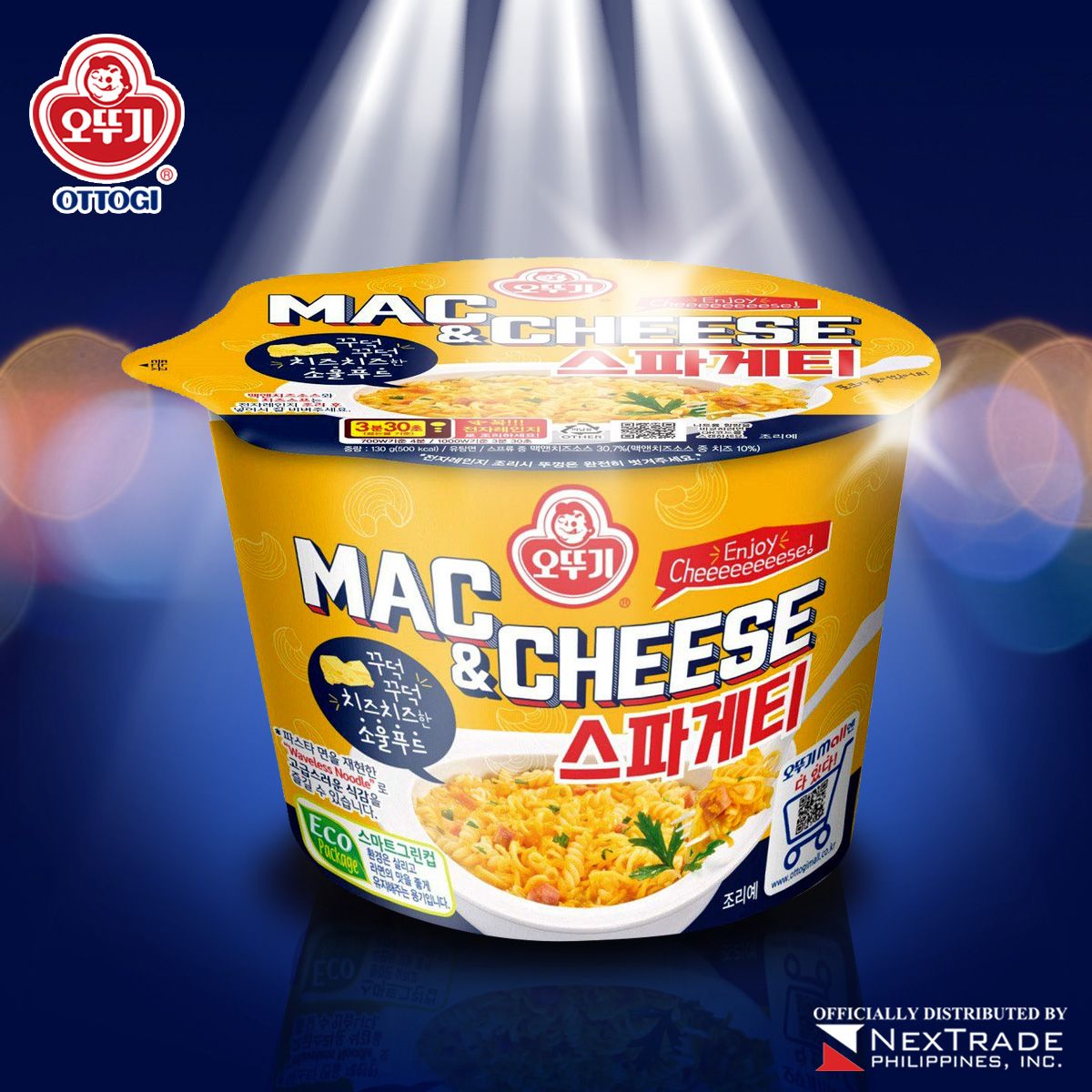 ottogiph's tweet image. 🧀 Bored with your usual lunch? Switch it up with Ottogi Mac n Cheese Big Bowl! Taste the savoury goodness of cheese and the different textures of pasta that bring you more fun and flavor! 🧀

#OttogiPH
#NextradePH
#OfficiallyDistributedByNextradePH