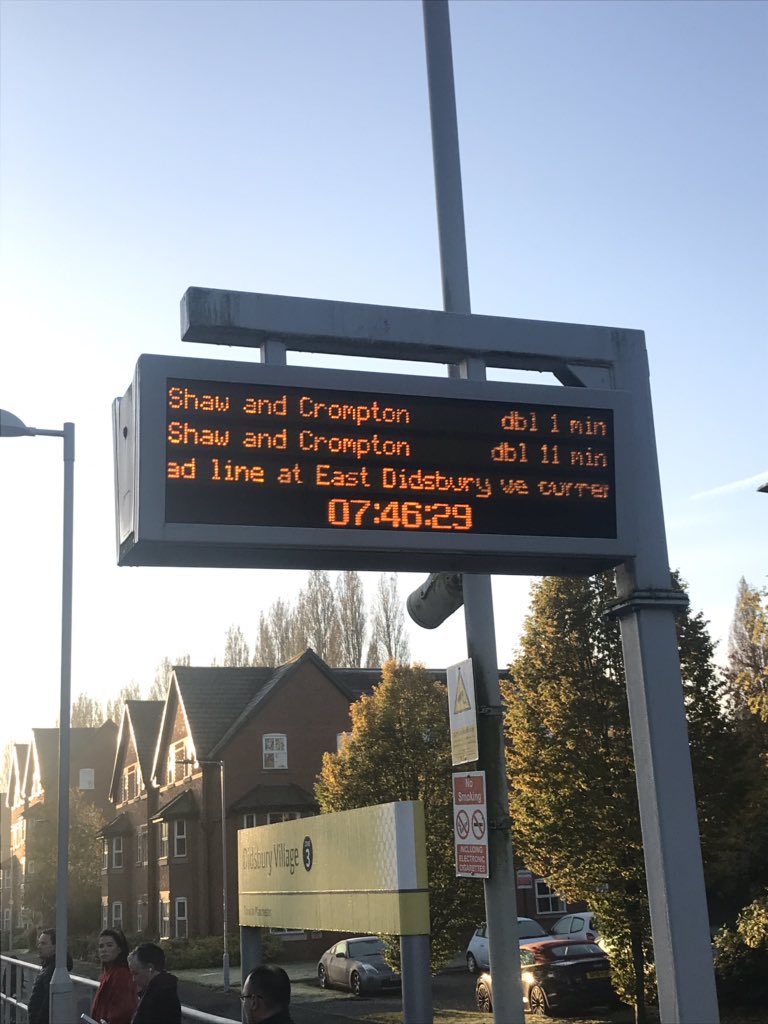 BadLtFletch's tweet photo. @OfficialTfGM One of your contactless machines has been compromised. Just been charged from Piccadilly Station (7:35am). That’s quite hard when I live in Didsbury and just got on the tram there. Last Friday I was charged the wrong amount too when I passed through Piccadilly https://t.co/L1l2BIPRvj