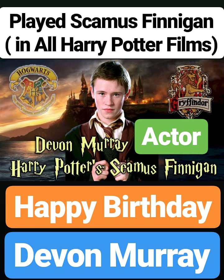 Happy Birthday 
Devon Murray   