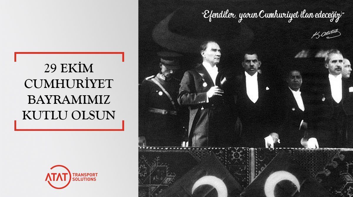 29 Ekim Cumhuriyet Bayramımız Kutlu Olsun