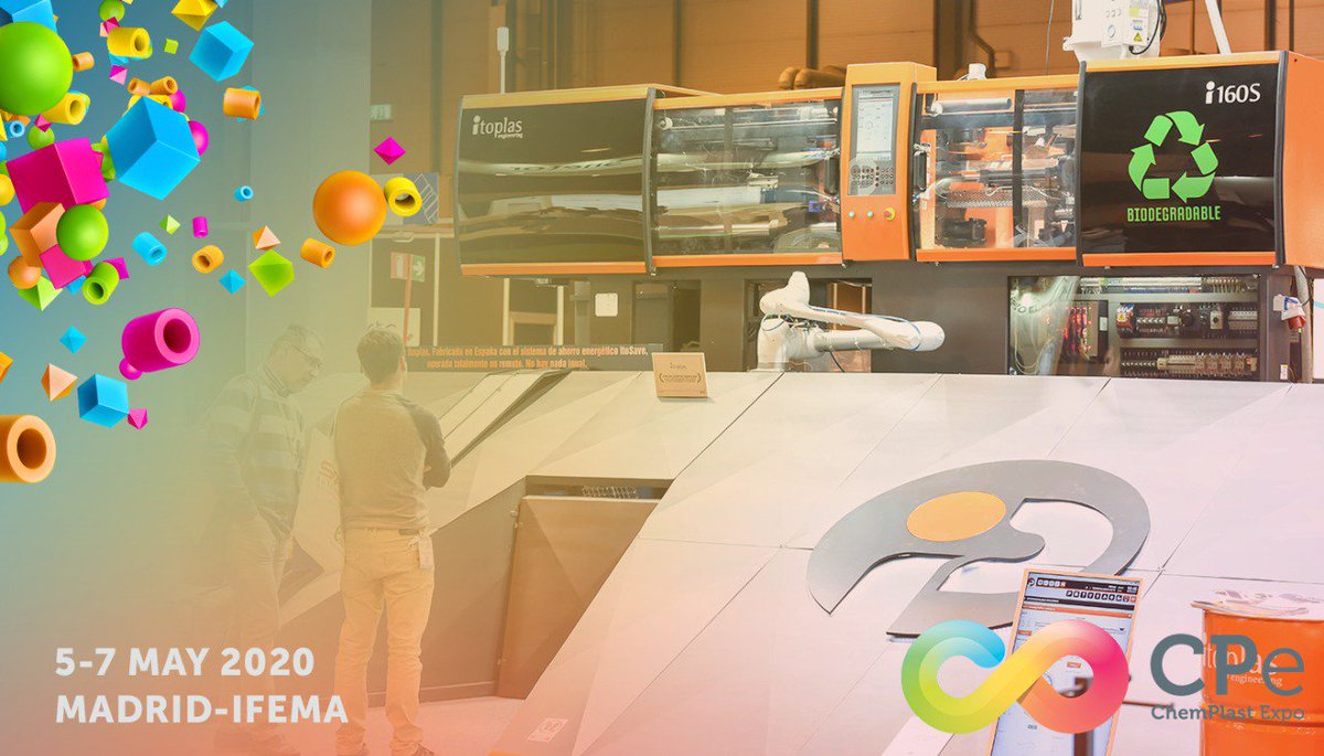 chemplastexpo's tweet photo. Be part of #CPe2020 and show your Innovation for a new #plastics revolution
https://t.co/8qFcHxWNHt
Have look to our partners, like @ItoplasEng, and let's booth your sales!
#Sustainability #CircularEconomy #NewMaterials #Industry40 #IIoT #CyberSecurity https://t.co/JTFRLgHlmJ