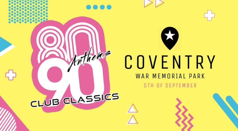 DIARY DATE!
A brand new music festival, 80s Anthems vs Club Classics, is coming to Coventry’s <a href="/warmemorialpk/">War Memorial Park</a> on 5 September.
MORE > whatsonlive.co.uk/warwickshire/n…