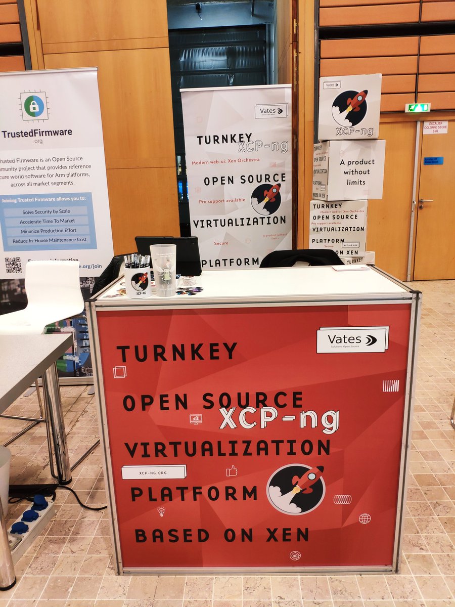 xcpng's tweet image. Here we are #Lyon #opensourcesummit.
