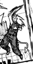 hey there? eyes a droopen? getting tired? thats alright champ. its time to wind down for the night. i get it. here... have a tiny nikaido from greatest manga of all time dorohedoro to accompany you to the land of sleep. 
