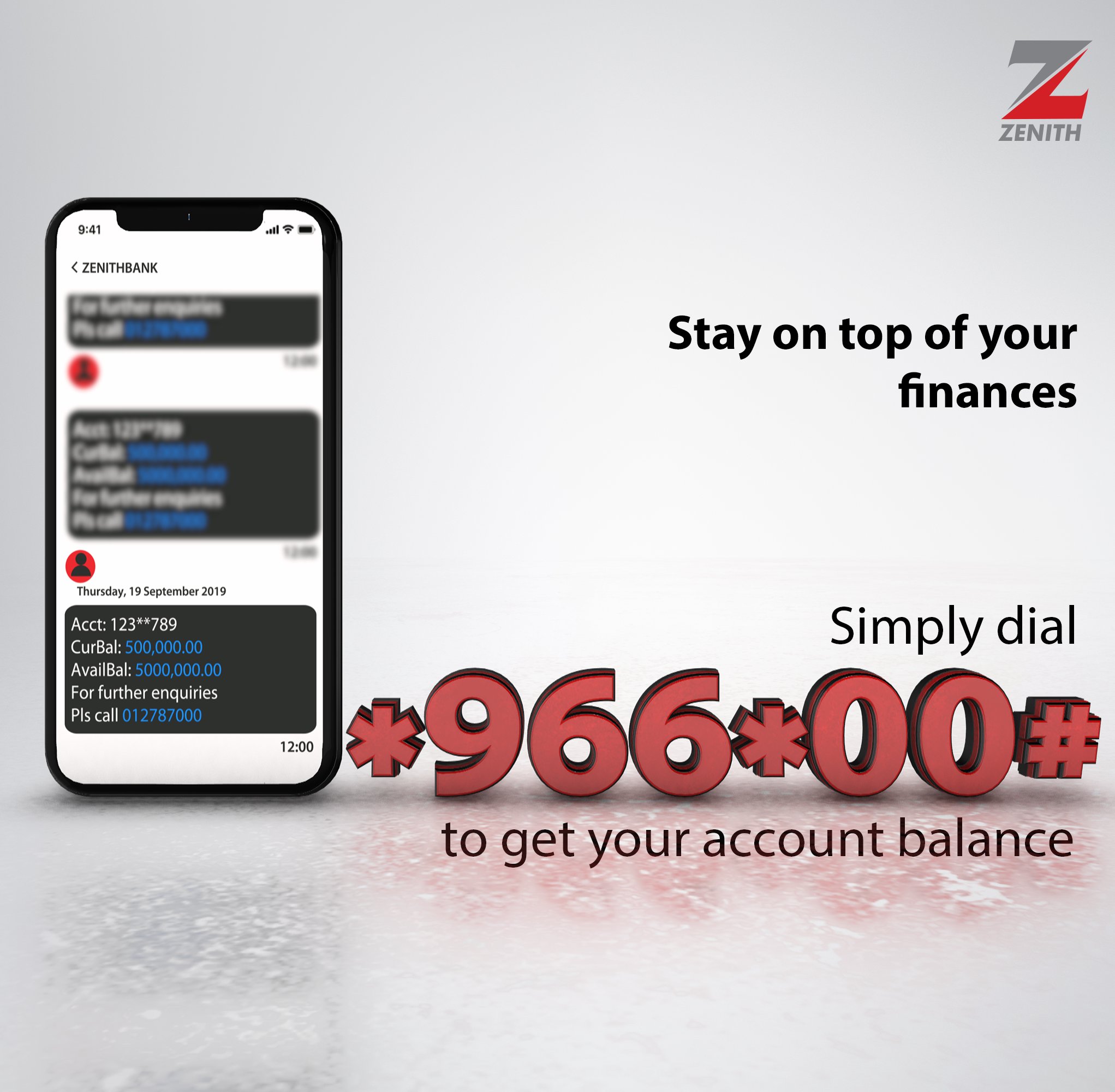 Zenith Bank on X Dial 966 00 to check your account balance the eazy way EazyBanking TuesdayMotivation https t bOHbit9OUH X