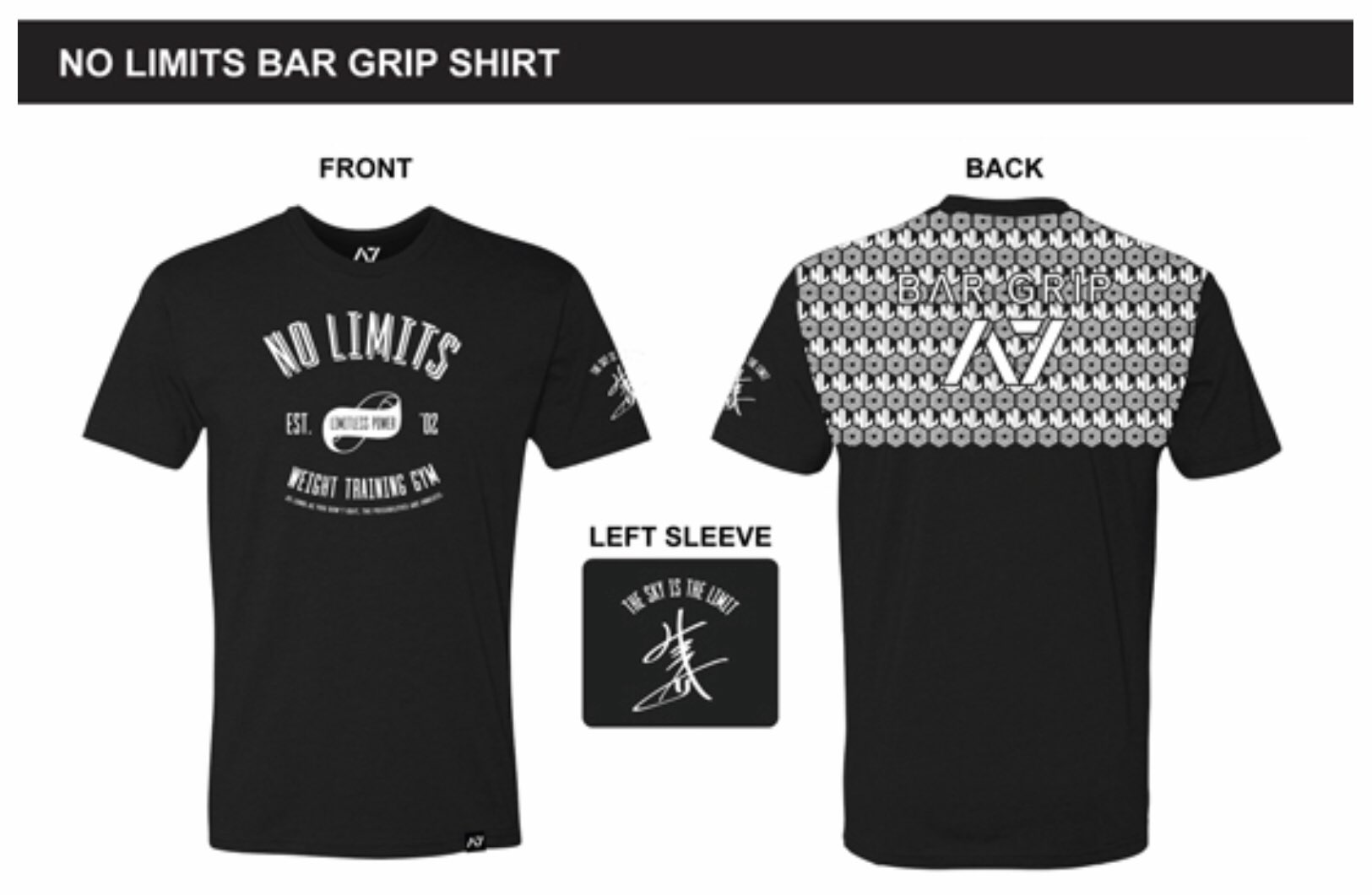 未開封　A7 × EVERLIFT BAR GRIP T-Shirt Lサイズ 未開封 A7 × EVERLIFT BAR GRIP T-Shirt Lサイズ