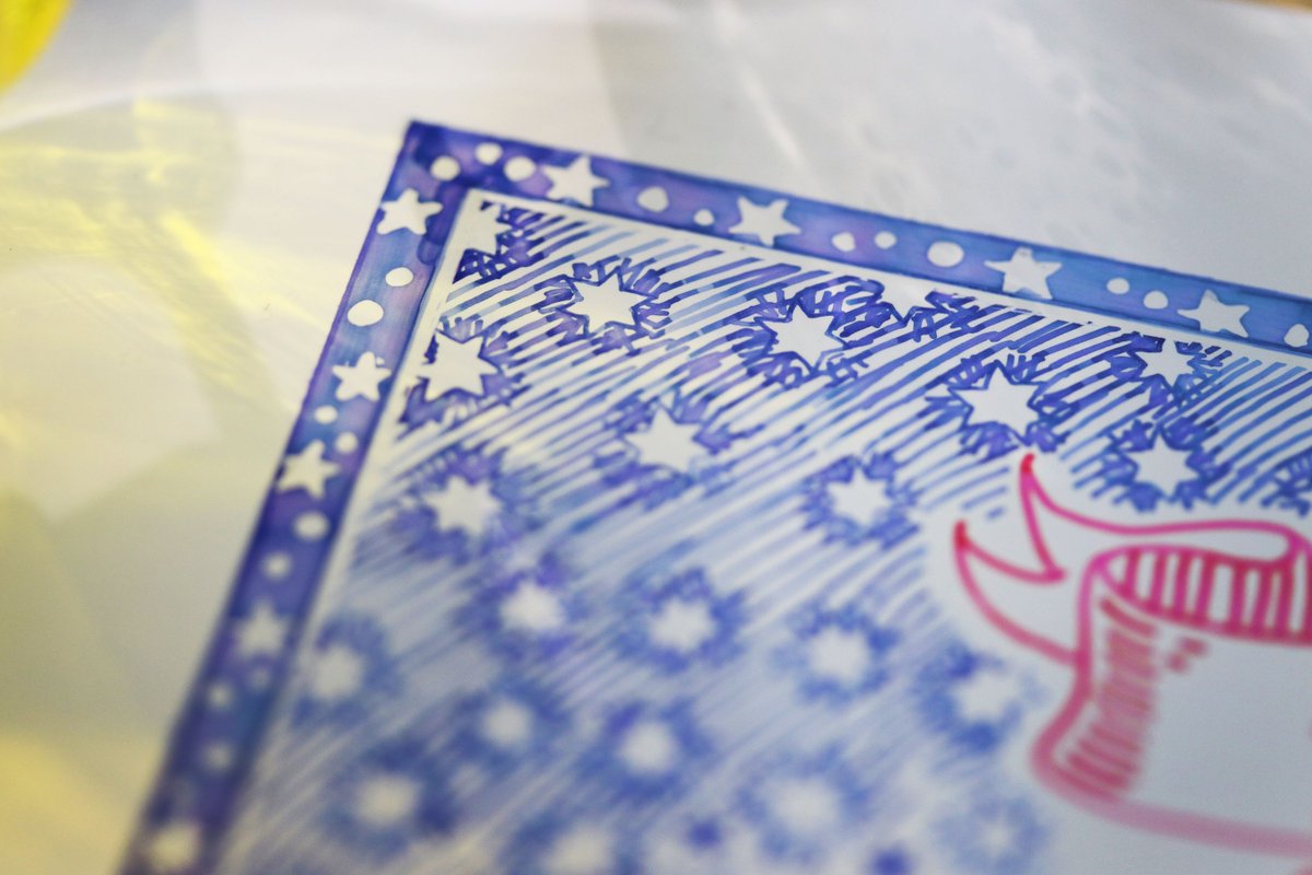 You More インク 銀河鉄道の夜 満点の星空と月は 銀河鉄道の夜 のインクを使用して描かれています Rideには 月や太陽が中天にかかる という意味があるそうです インク沼