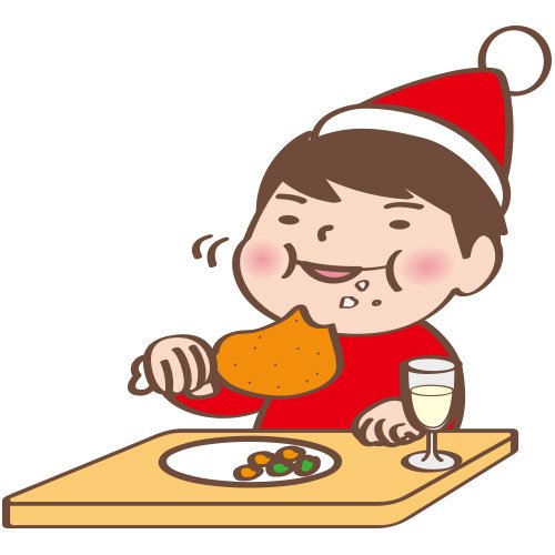 子羊 サミット 与える チキン クリスマス 食べる イラスト ストライド せっかち 魅力的