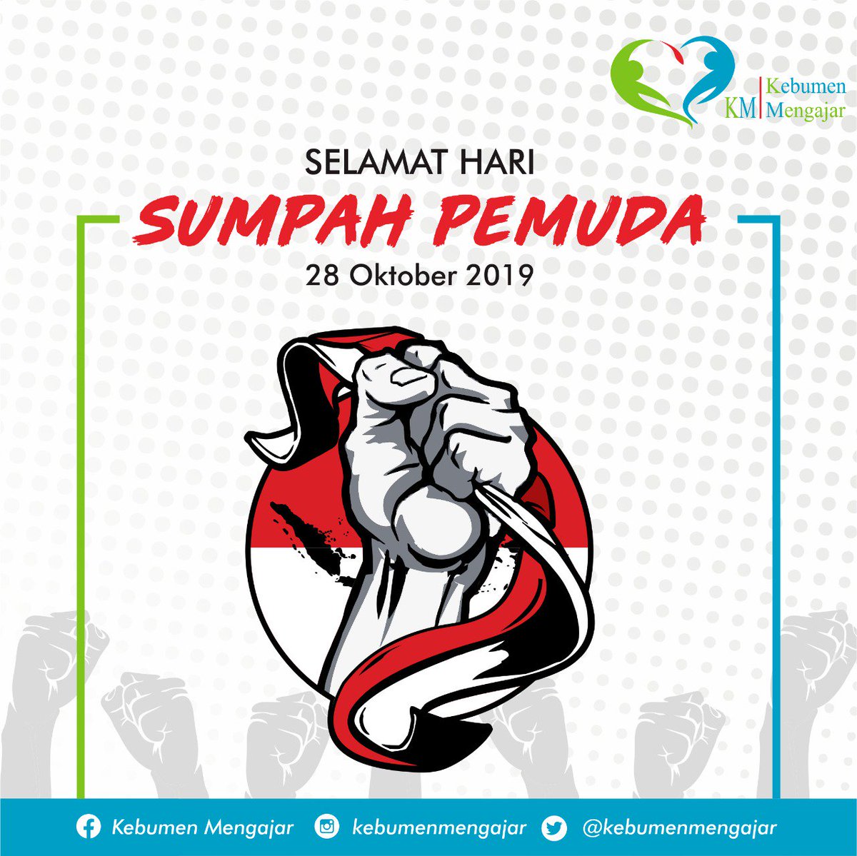 Selamat memperingati hari sumpah pemuda, mari berusaha untuk terus berkontribusi sekecil apapun itu bagi Indonesia.
