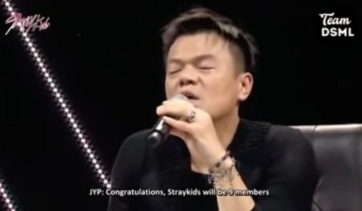 Can we just go back at the exact time when JYP declared that STRAY KIDS WILL HAVE 9 MEMBERS please.