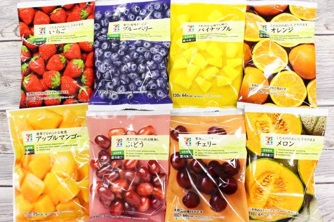 泣くほどおすすめ。セブンで買える冷凍フルーツ。最強すぎるダイエット神おやつ