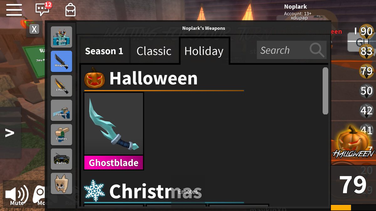 Hyperact Ve On Twitter Offers Ghostblade Ghost Pet From Mm2 Murdermystery2 Murdermystery2trades 3 My User Is Noplark Btw - the best emotes in roblox murder mystery 2 blox4fun