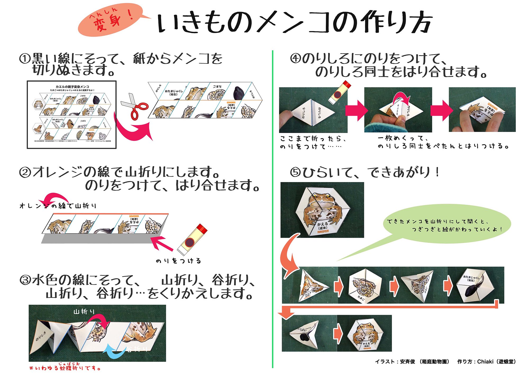تويتر 安斉 俊 على تويتر いきものフェスで行った 変身メンコをセブンイレブンのネットプリントに登録いたしました 本日 11月04日23 59まで 各種a3 カラー 100円 カエルver Jgrj9lee 昆虫ver 8cgf3a63 作り方 Qdqjh5s6 作り方は印刷しなくても添付の画像や