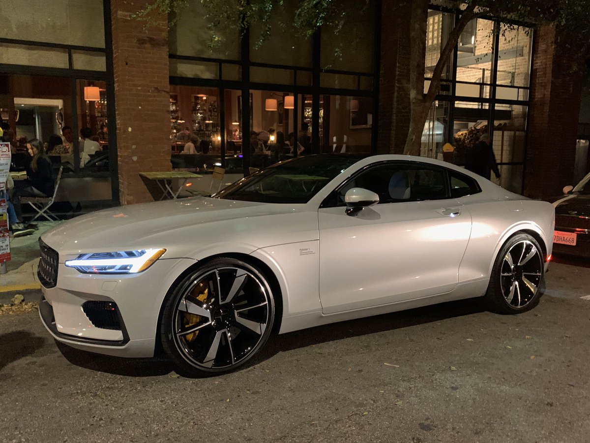 #Polestar 1 in the wild in SF. Looks rad.