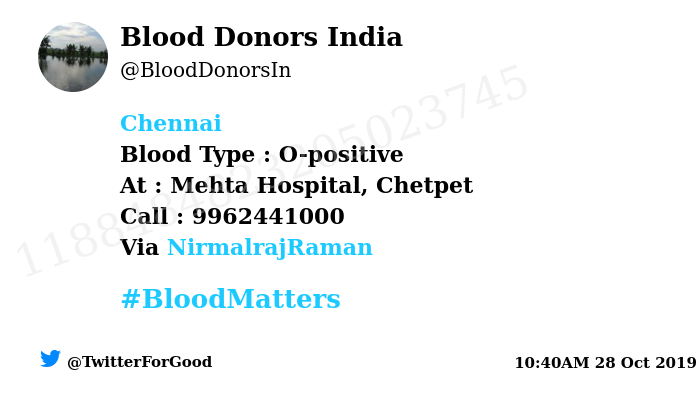 BloodDonorsIn tweet picture